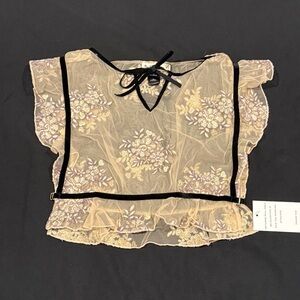 For Love & Lemons Amber Illusion Top